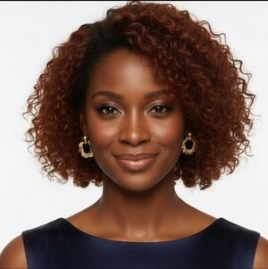 Vintage Style Doorknocker Gold Tone Twist Detail Earrings Pave Set Crystals